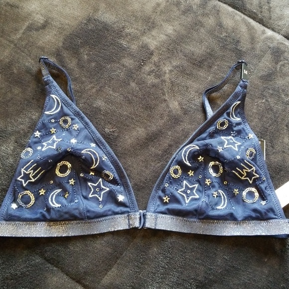Victoria's Secret moon and stars bralette - Picture 2 of 6